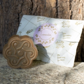 Small Soap with Mesh Bag